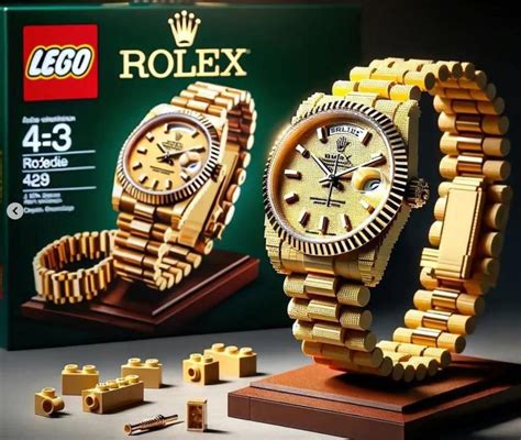 buy lego rolex|are lego watches real.